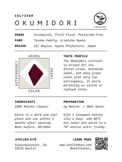 OKUMIDORI Contest Grade Matcha